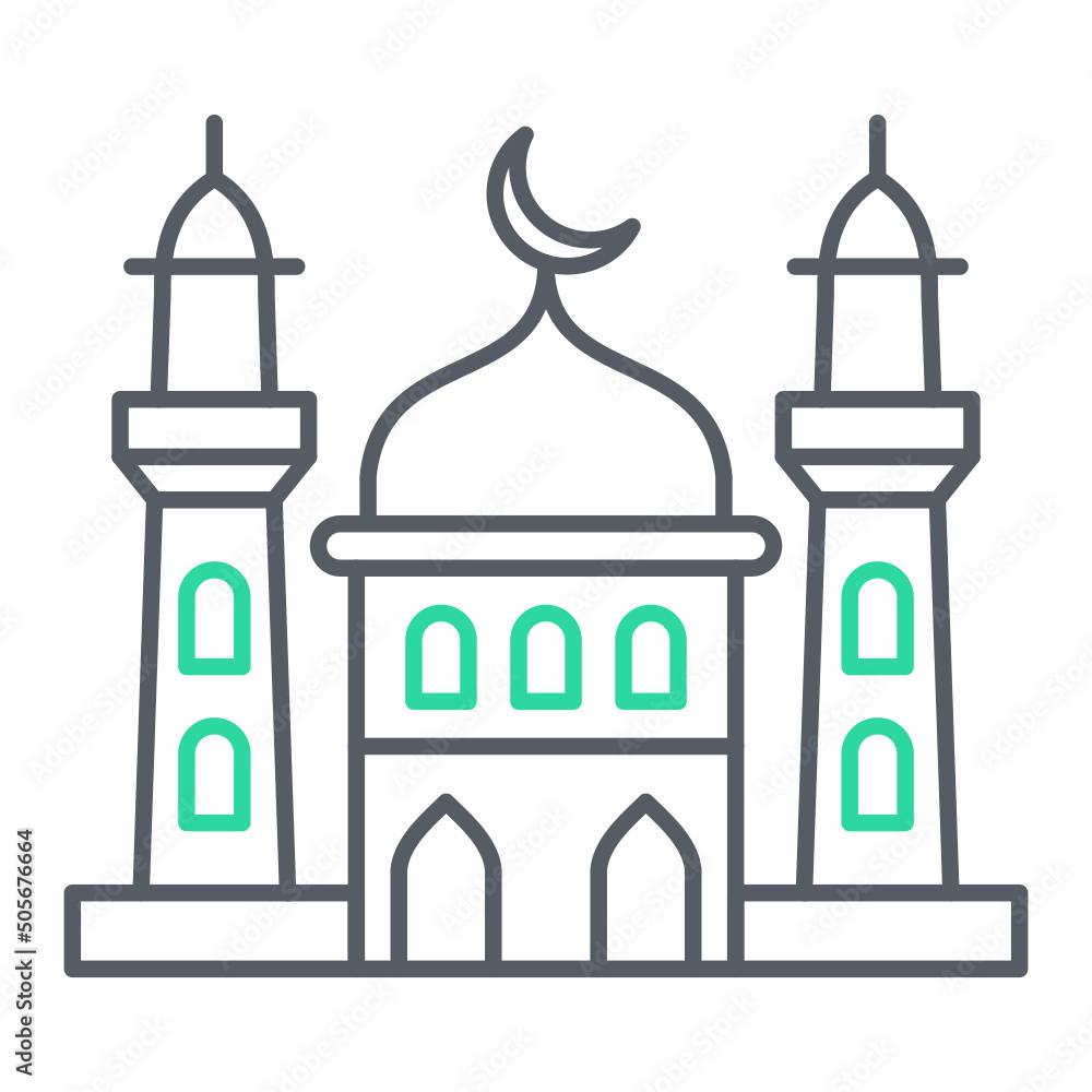 Mosque Icon Design Mosque Icon Design