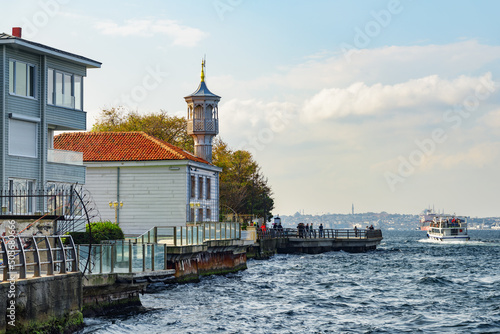 Uryanizade Ahmet Esat Efendi Mosque by the Bosporus in Istanbul photo
