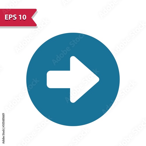 Arrow Button Icon. Right Arroe, Forward Arrow
