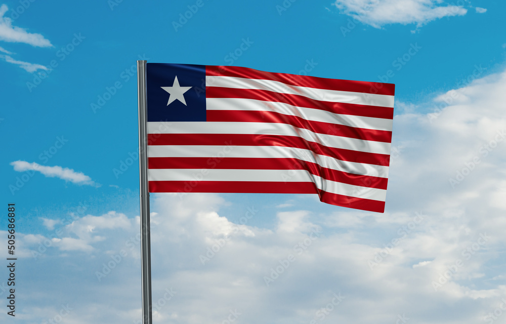 Liberia national flag