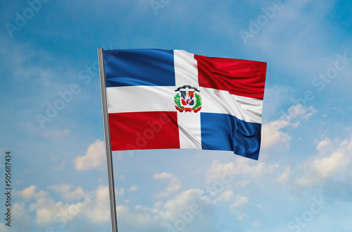 Dominican national flag