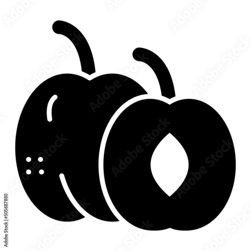 Apricot Icon