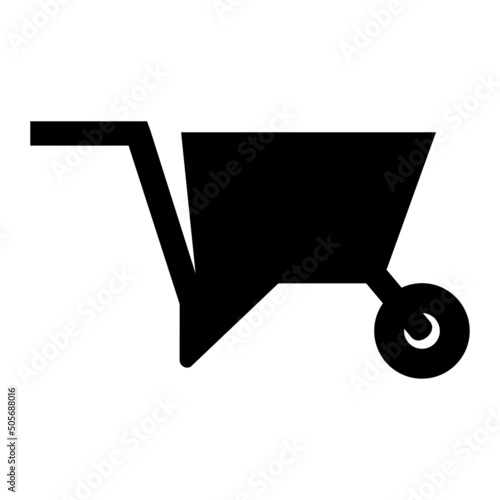 Wheel Barrow Icon