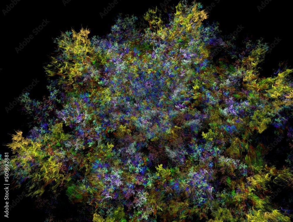 Obraz premium Imaginatory fractal abstract background Image