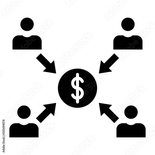 Crowdfunding Icon