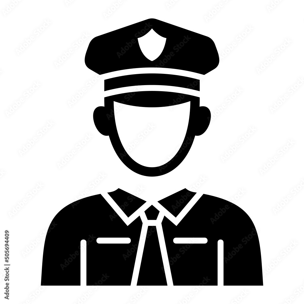Security Officer Icon Security Officer Icon