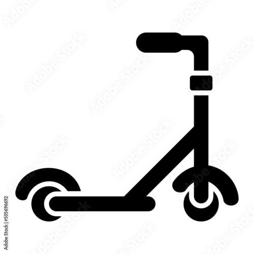 Kick Scooter Icon photo