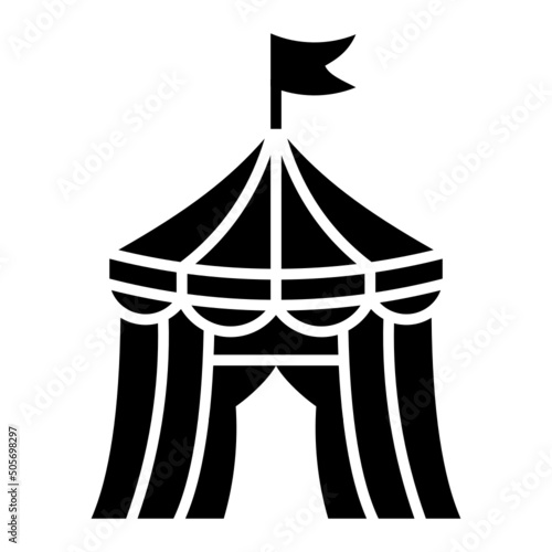 Circus Tent Icon