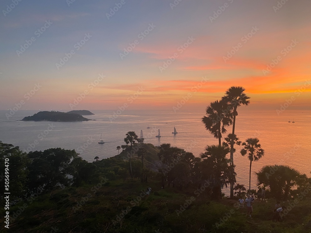 Sonnenuntergang in Phuket (Thailand) Sonnenuntergang in Phuket (Thailand)