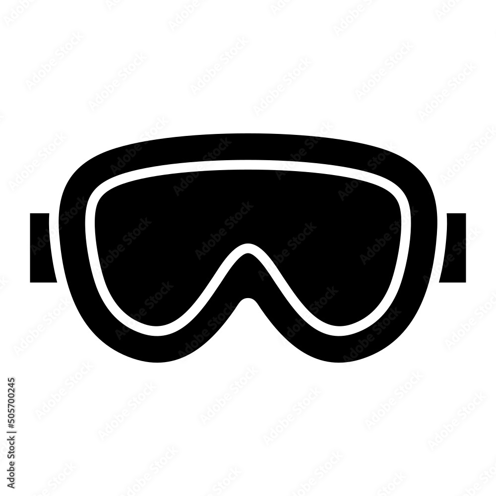 Swimming Glasses Icon Swimming Glasses Icon