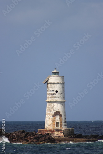 Faro Scoglio Mangiabarche, Calasetta photo