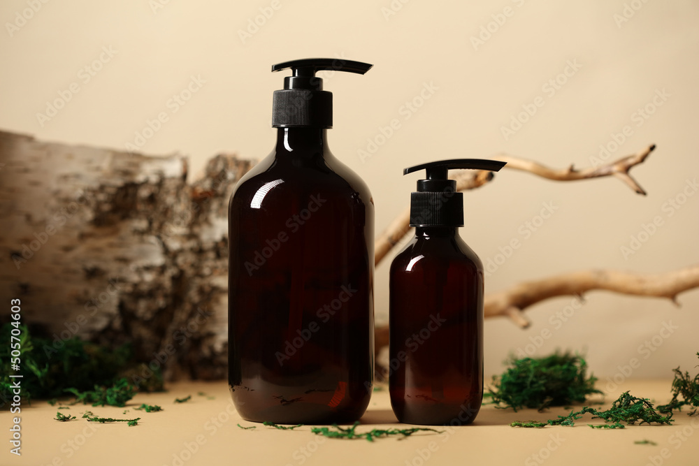 Εκτύπωση καμβά SPA natural organic cosmetics packaging design