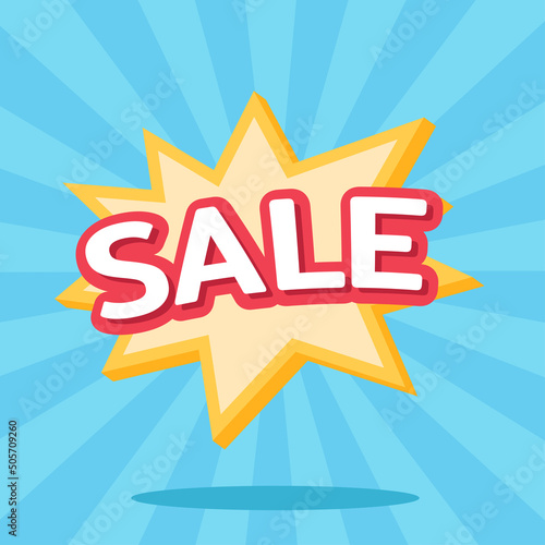 Sale tag, product discount banners, online shopping promotion banners.
