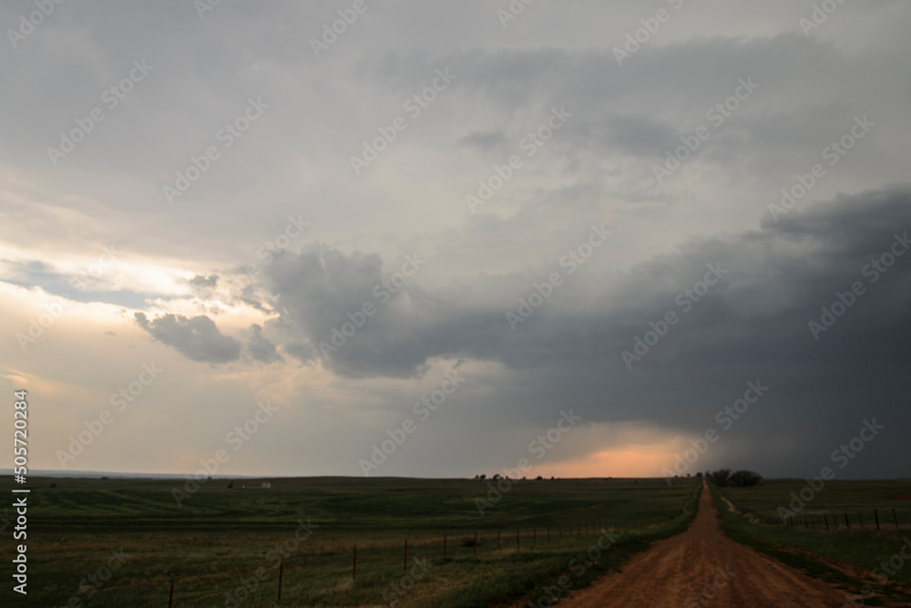 Fototapeta premium Storm chasing