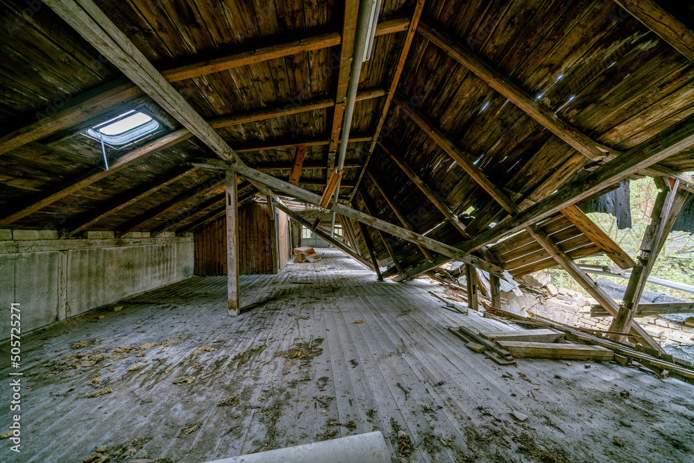 old wooden bridge