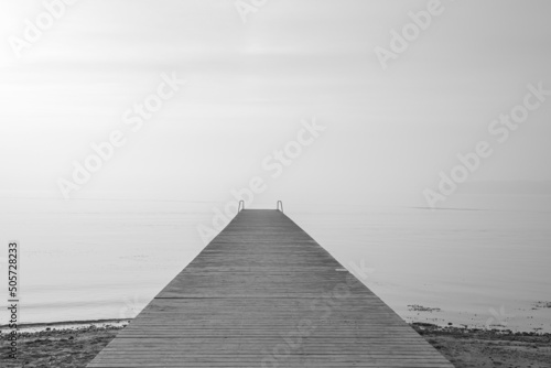 The beautiful spring landscape in Fredericia, Denmark