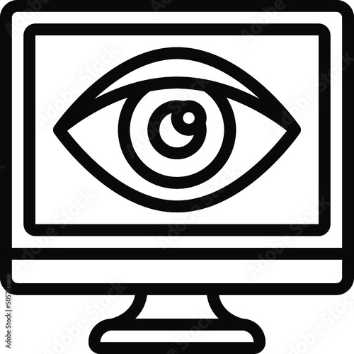 Computer Vision Icon