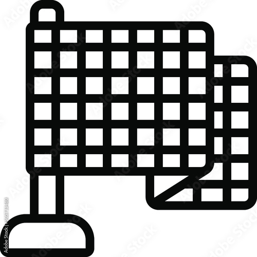 Finish Line Flag Icon