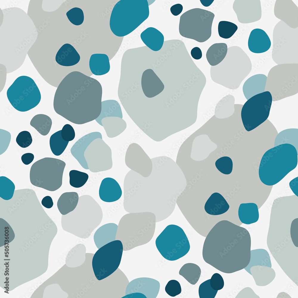 Seamless vector pattern with abstract shapes Seamless vector pattern with abstract shapes