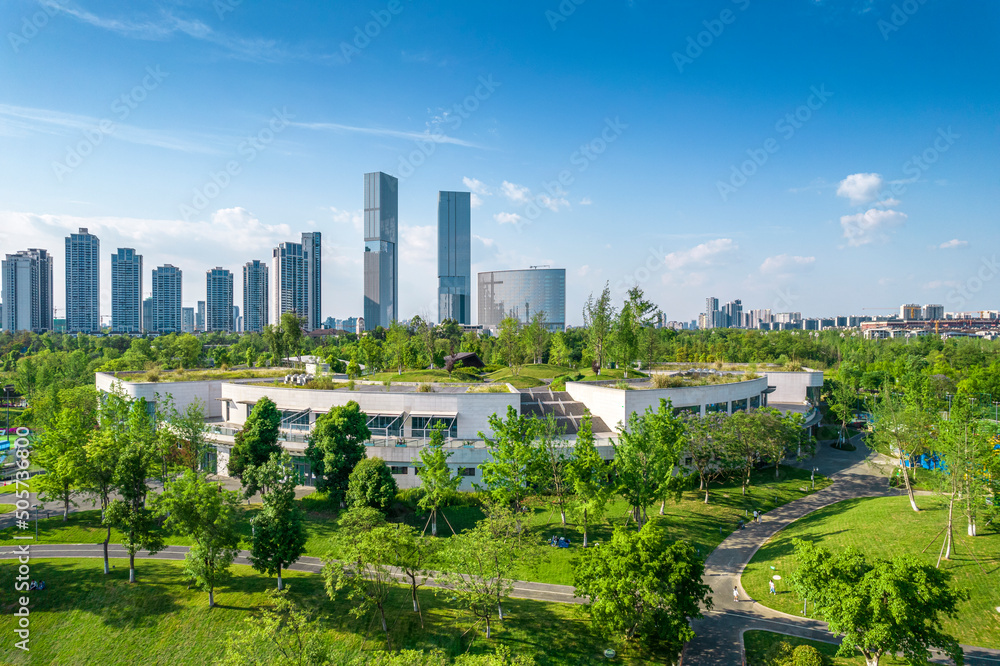 city skyline of Chengdu, Sichuan, China city skyline of Chengdu, Sichuan, China