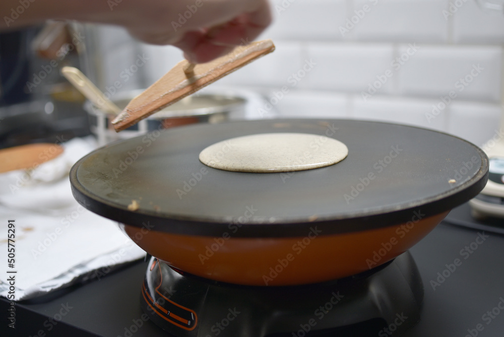 Φωτογραφία crêperie bretonne - galette se sarrasin