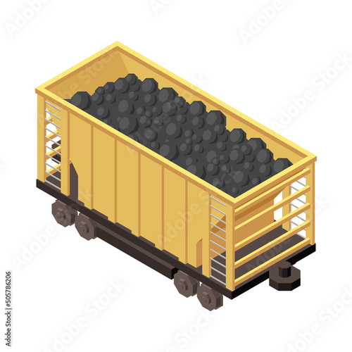 Mining Rail Car Composition