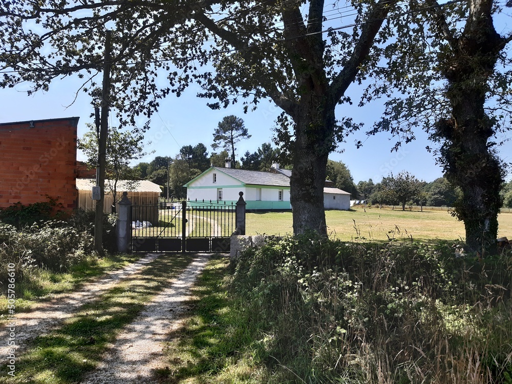 Paraje rural en Vilalba, Galicia
