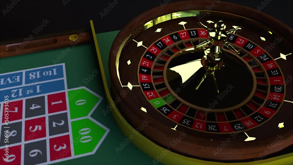 Casino roulette wheel. Computer generated 3d render Casino roulette wheel. Computer generated 3d render
