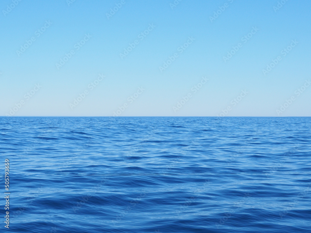 Horizon at the South Pacific Ocean Horizon at the South Pacific Ocean