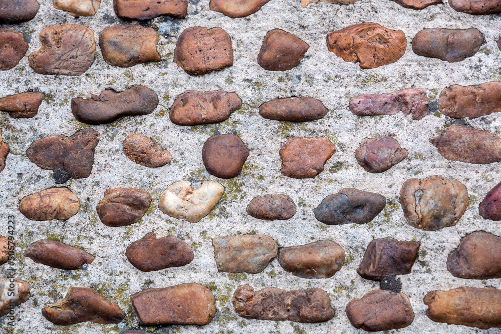 Natural stone tiled blocks close up texture background Natural stone tiled blocks close up texture background