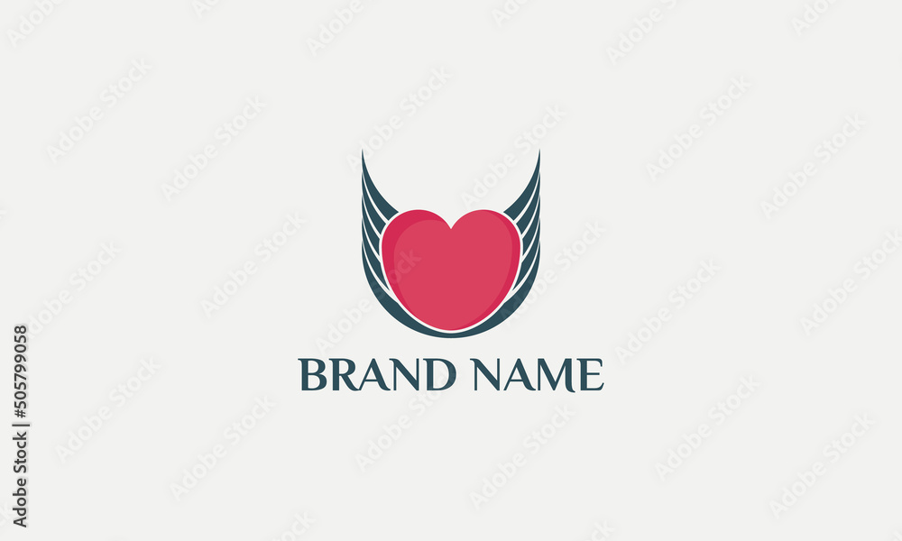 Love and Wings Logo Love and Wings Logo