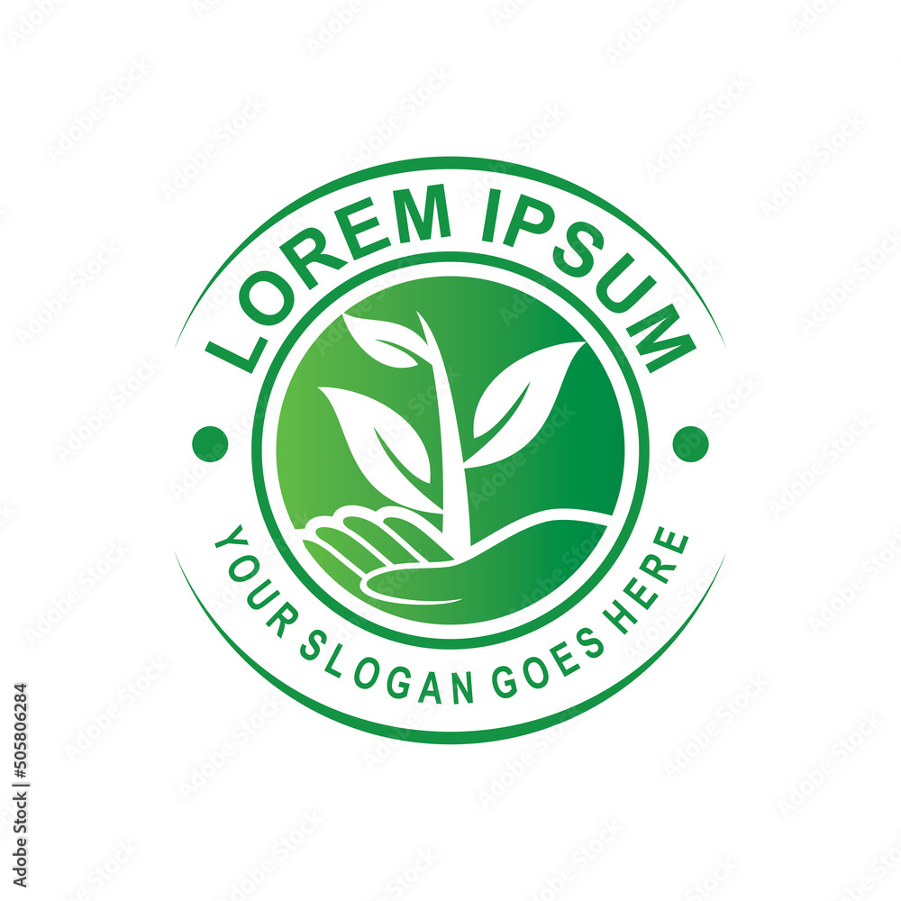 farm logo , nature logo vector farm logo , nature logo vector