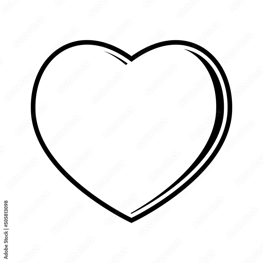 Heart line icon Heart line icon