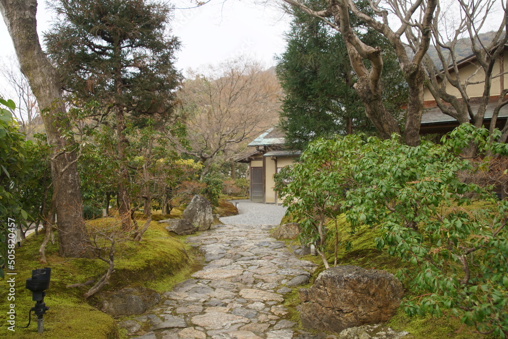 京都の高台寺の境内 京都の高台寺の境内