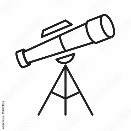 Space Icon Set1_telescope-48