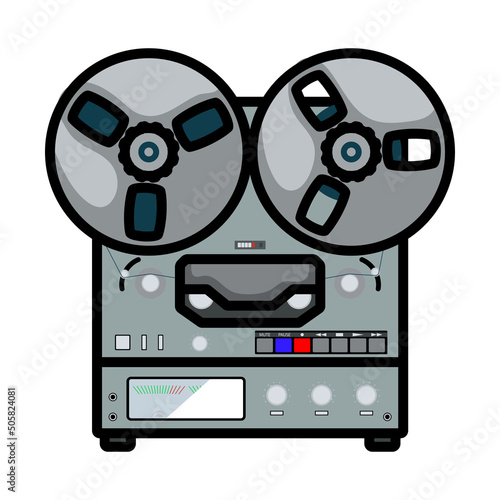 Reel Tape Recorder Icon