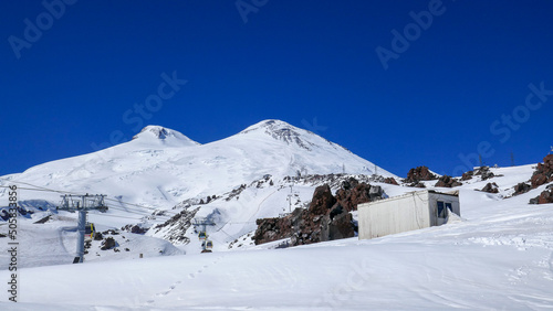 Elbrus - stunning mountains in the south of Russia