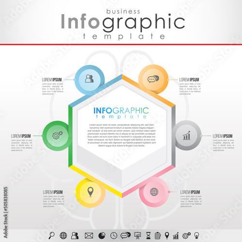 The best Business infographics design vector and marketing icon, workflow layout, diagram, web design