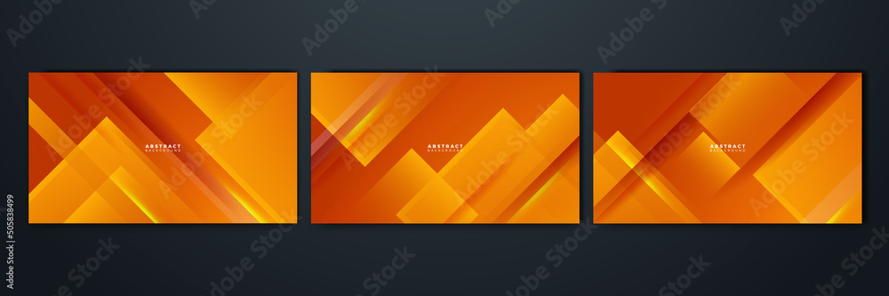Dark orange yellow geometric shapes abstract background geometry shine and layer element vector for presentation design. Suit for business, corporate, institution, party, festive, seminar, and talks. Dark orange yellow geometric shapes abstract background geometry shine and layer element vector for presentation design. Suit for business, corporate, institution, party, festive, seminar, and talks.
