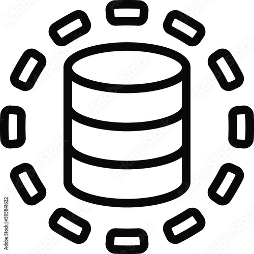 Data Circle Icon