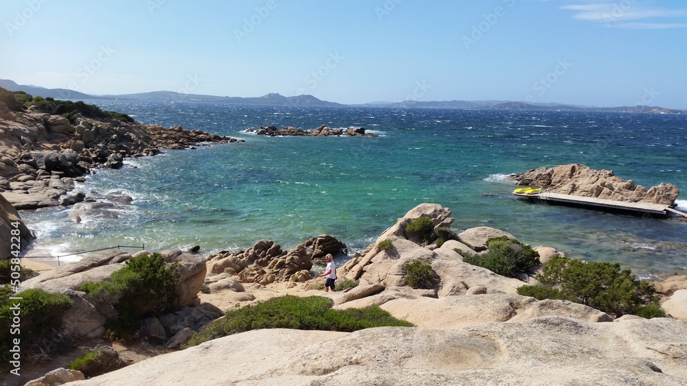 Sea view from the rocks - Sardinia Sea view from the rocks - Sardinia