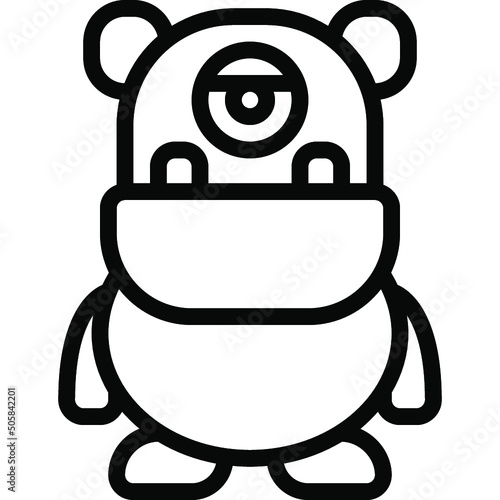 Big Chin Monster Icon