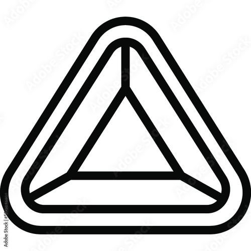 Triangle Gem Icon