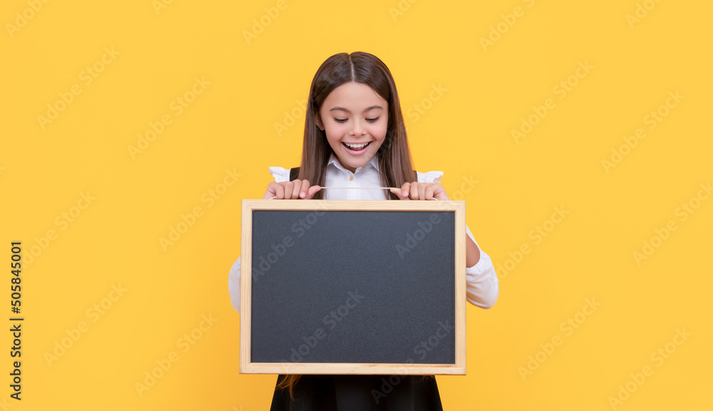 surprised kid presenting novelty information. childhood education. surprised kid presenting novelty information. childhood education.