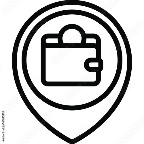 Wallet Location Icon