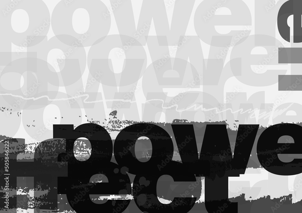 Grunge word texture abstract background vector. Scratch magazine