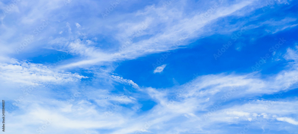 Foto Sky blue background. Sky cloud clear