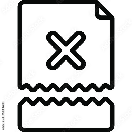 Broken File Icon