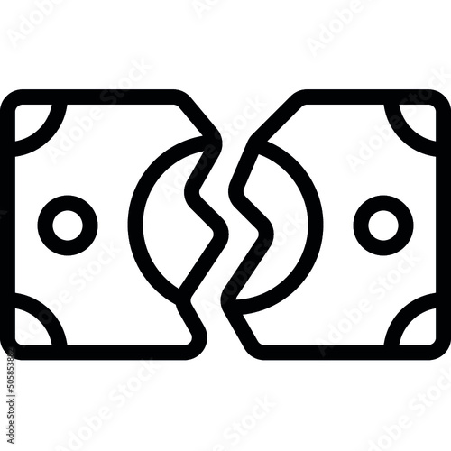 Broken Note Icon