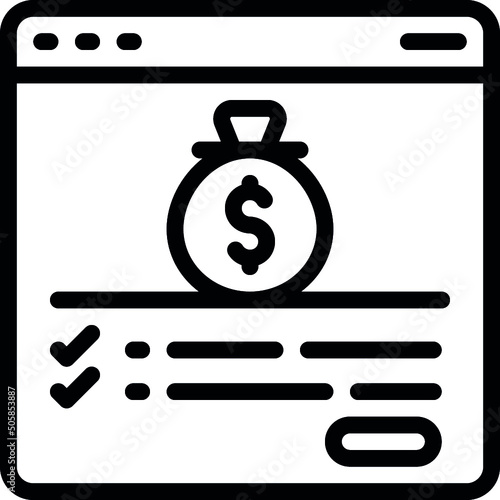 Loan Application Icon